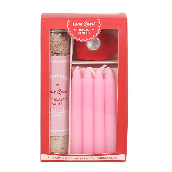Valentine's Day Love Spell Ritual Bath Salt Kit