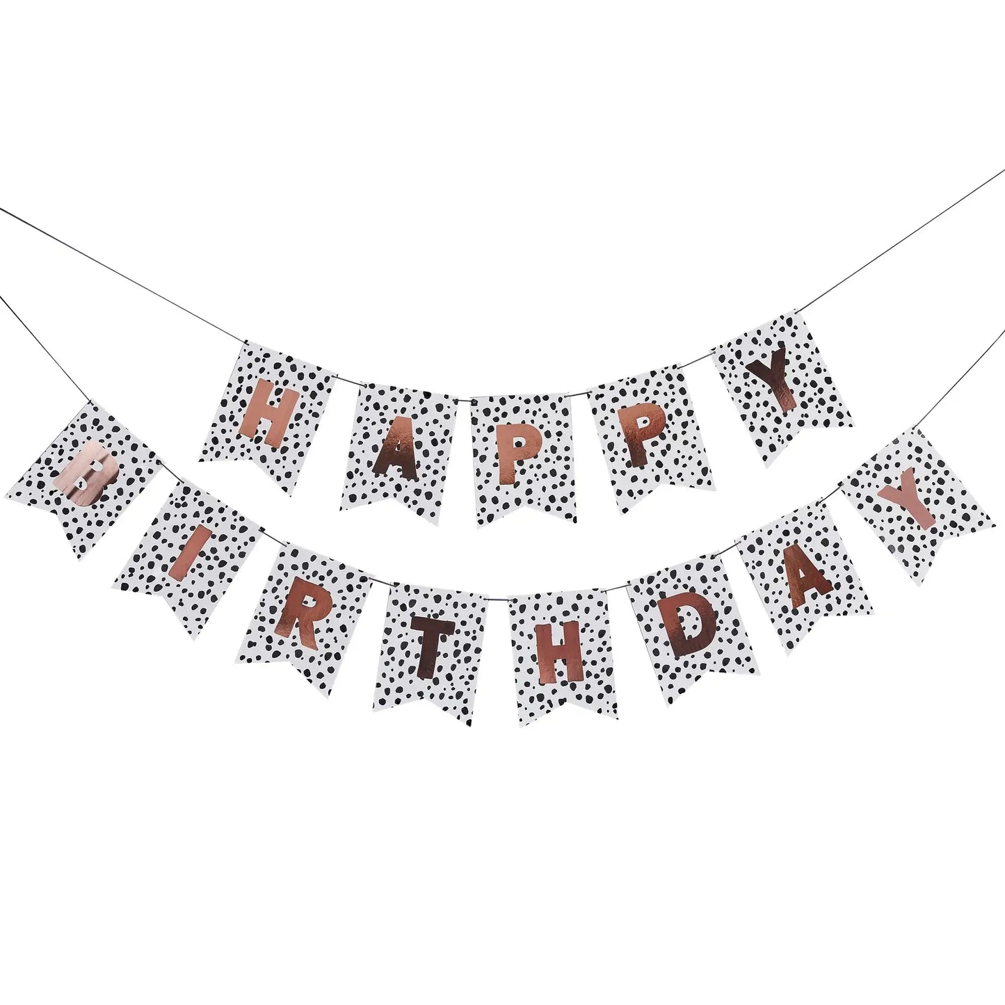 Dalmatian 'Happy Birthday' Banner 2M