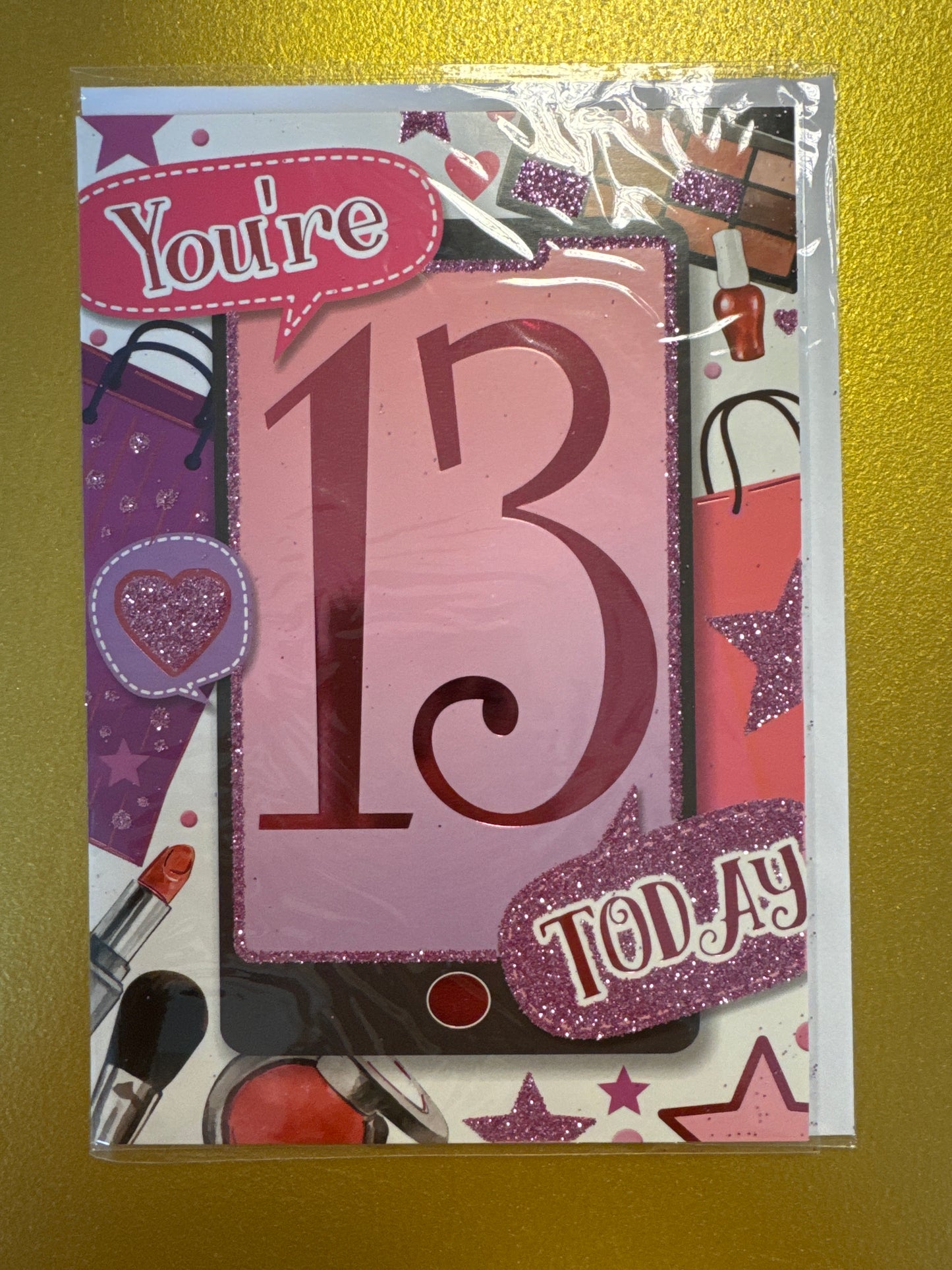 13th birthday card