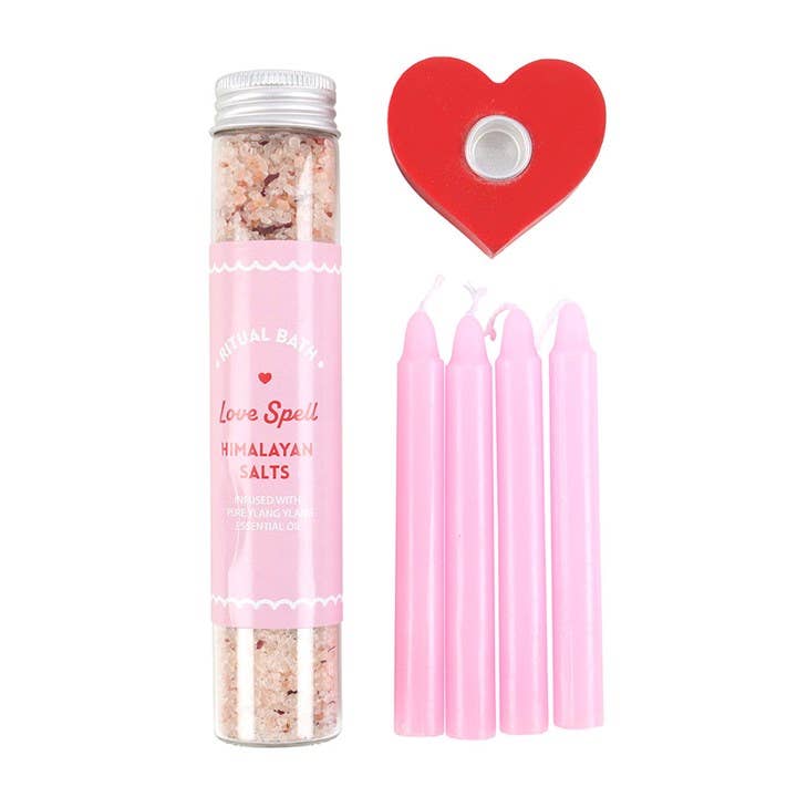 Valentine's Day Love Spell Ritual Bath Salt Kit