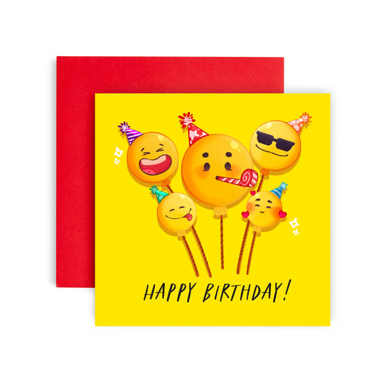 Emoji Birthday Card