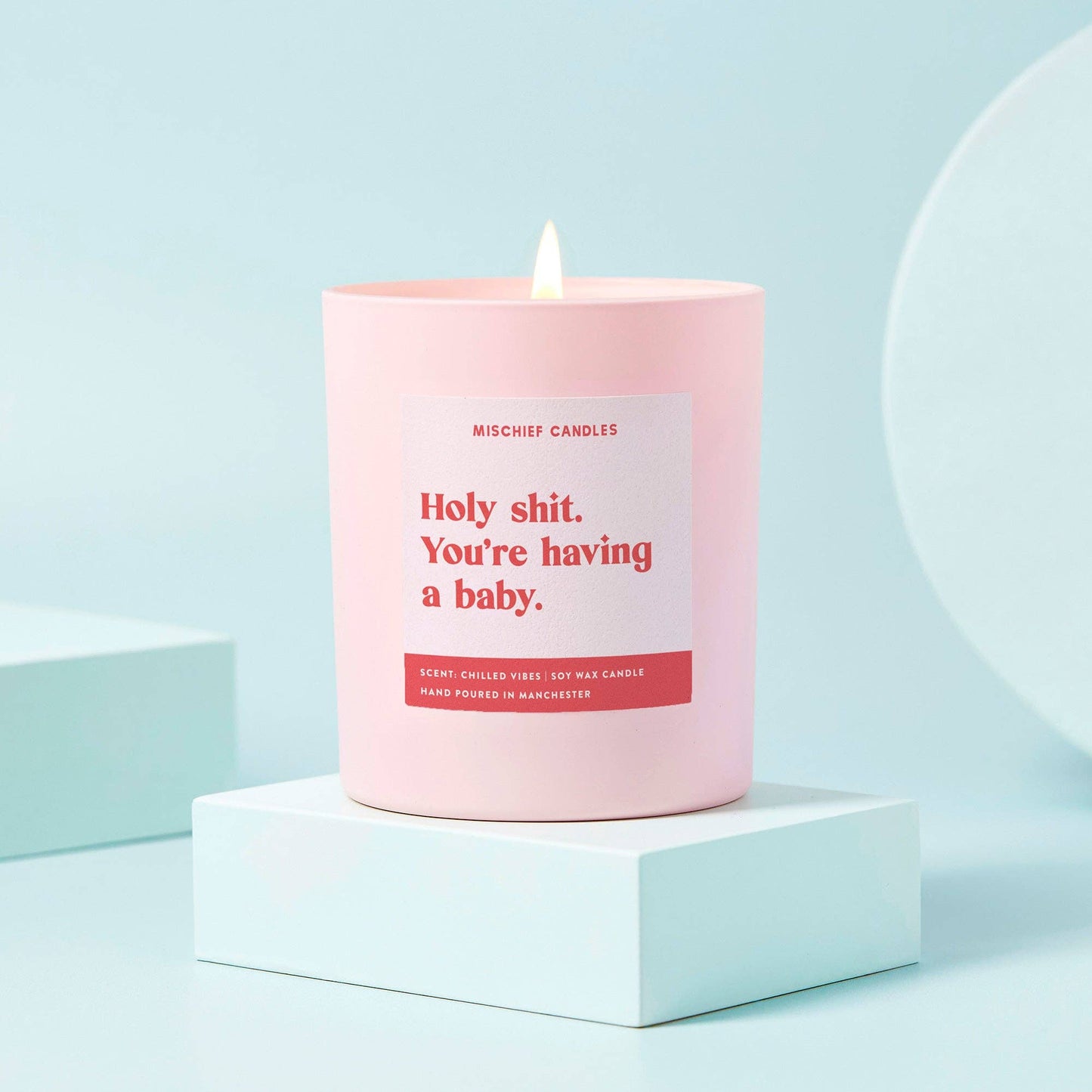 New Baby Gift Funny Baby Shower Candle You're Having a Baby