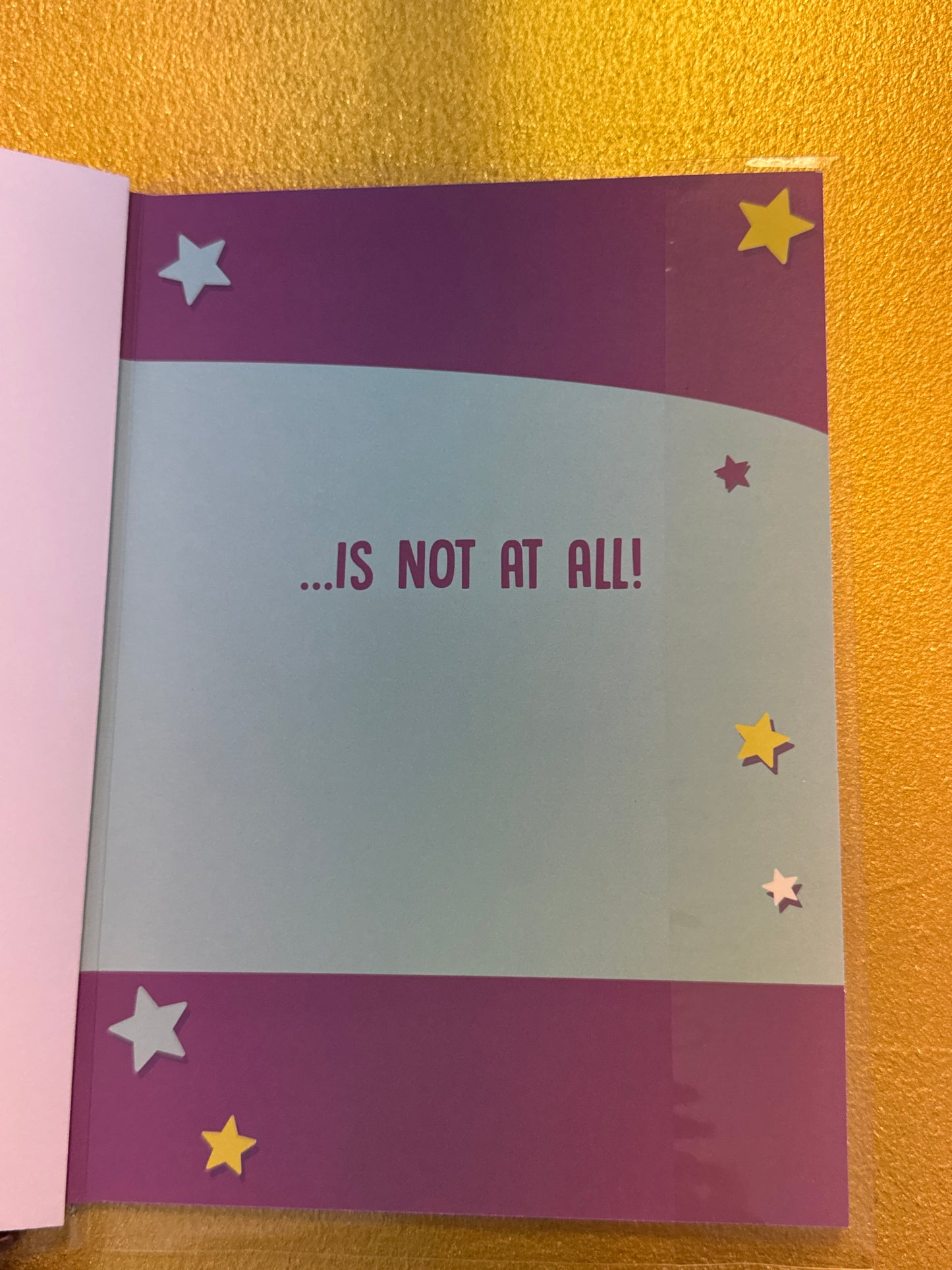 Birthday card - humour