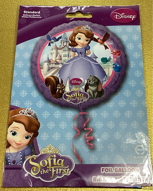 Sofia the first Disney foil balloon