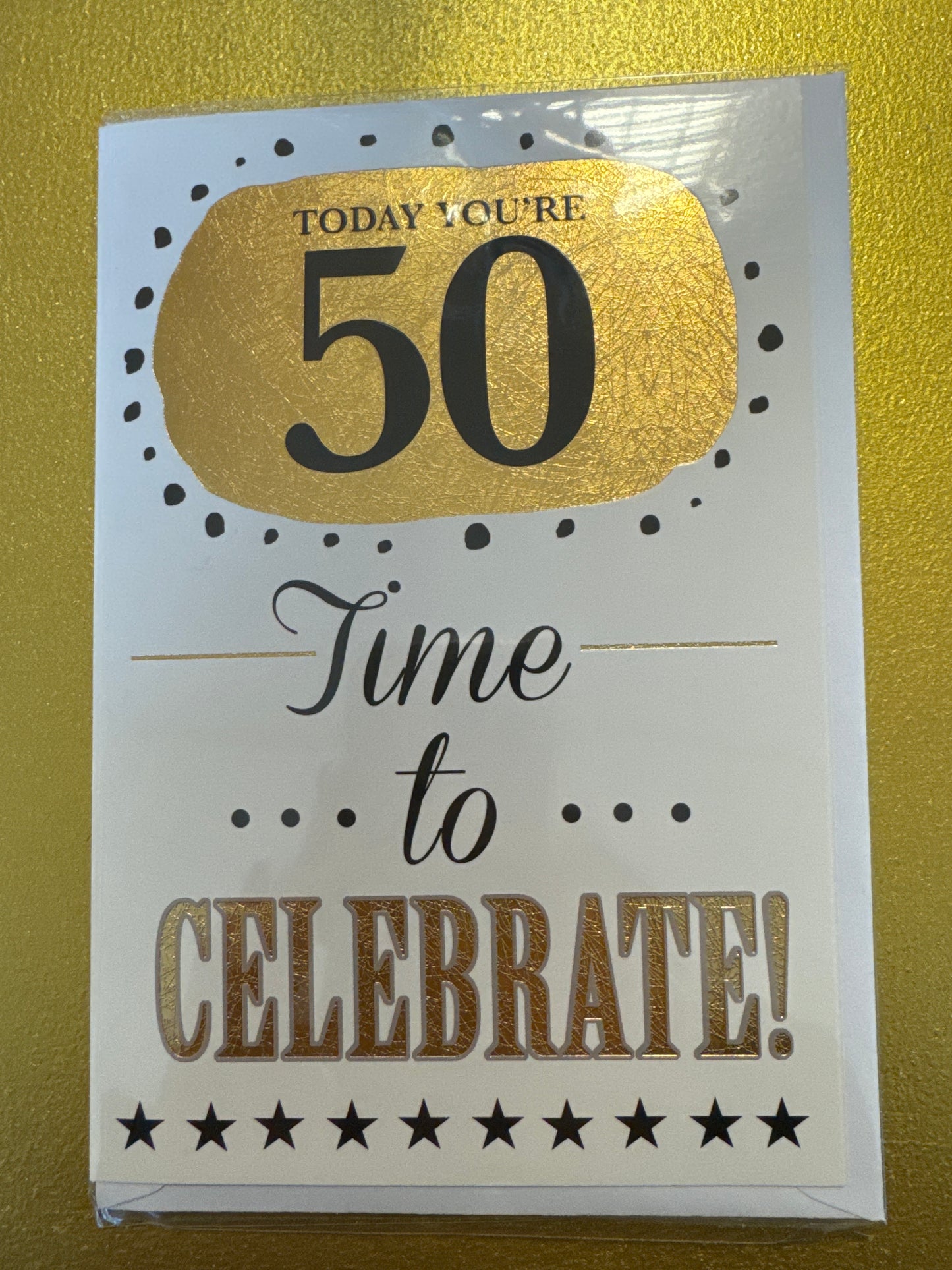 50th birthday card