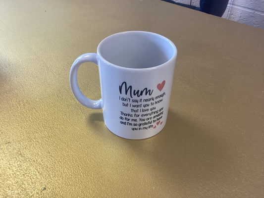 Grey Giraffe Creations Mum Mug