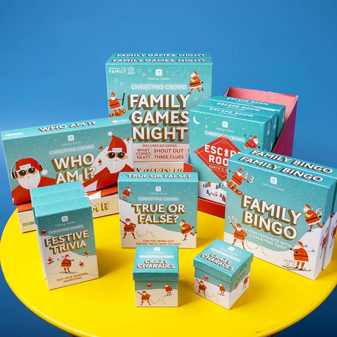 Christmas Family Who Am I Game | POS Unit |