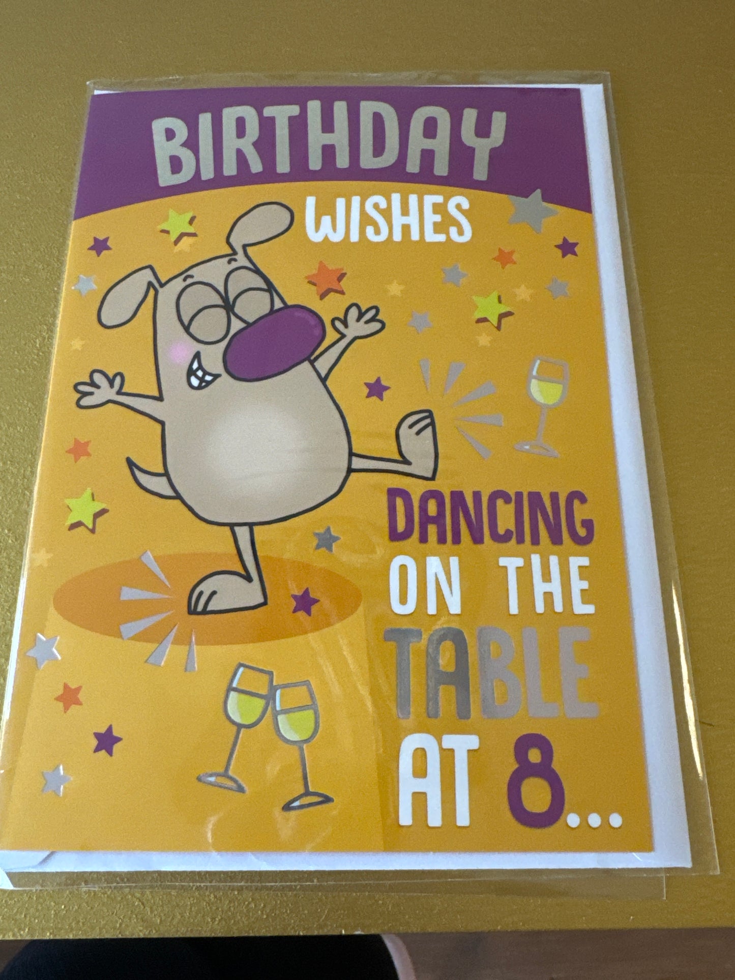 Birthday card - humour