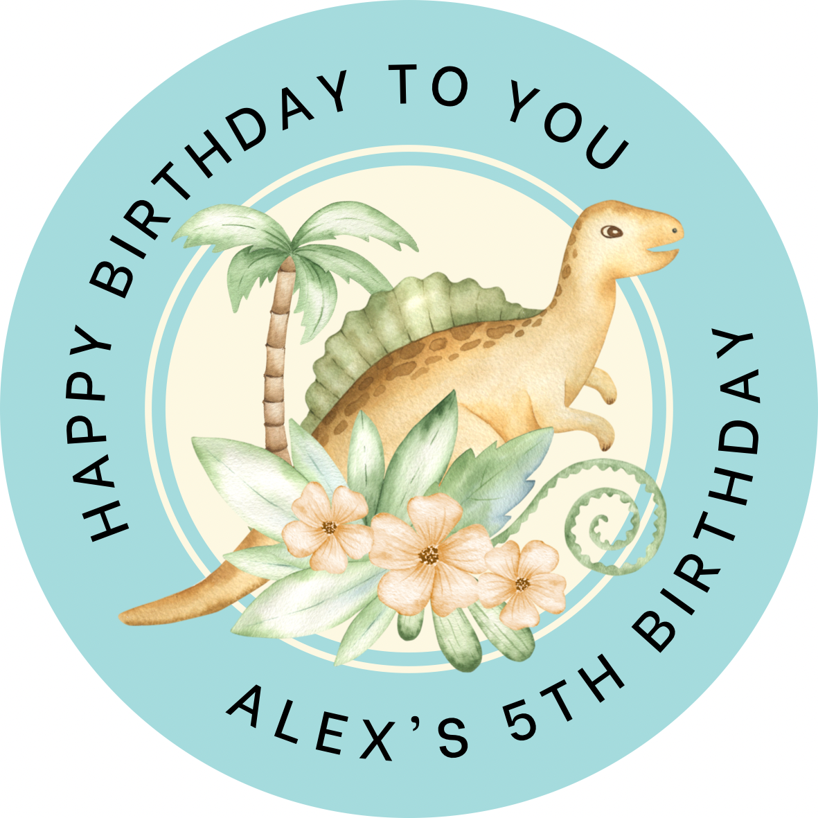 Children’s birthday stickers 20