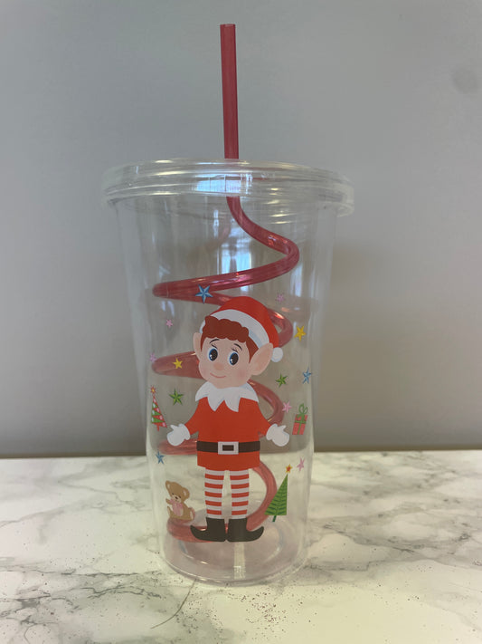 Elf straw cup