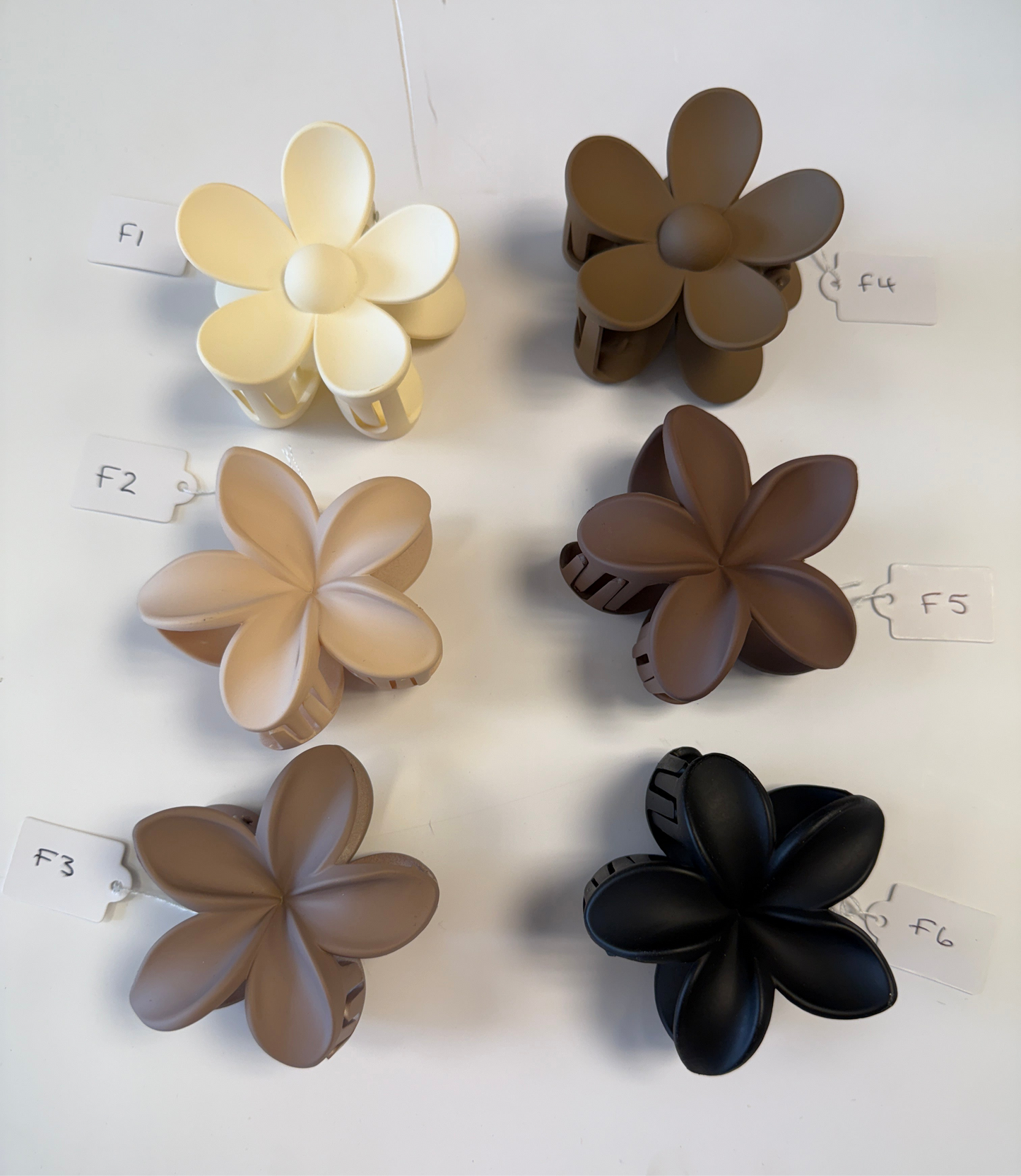 Flower Claw Hair Clip