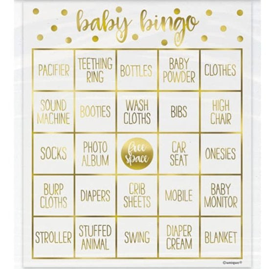 Hello baby baby bingo game