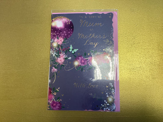 “To a special Mum on Mother’s Day” card