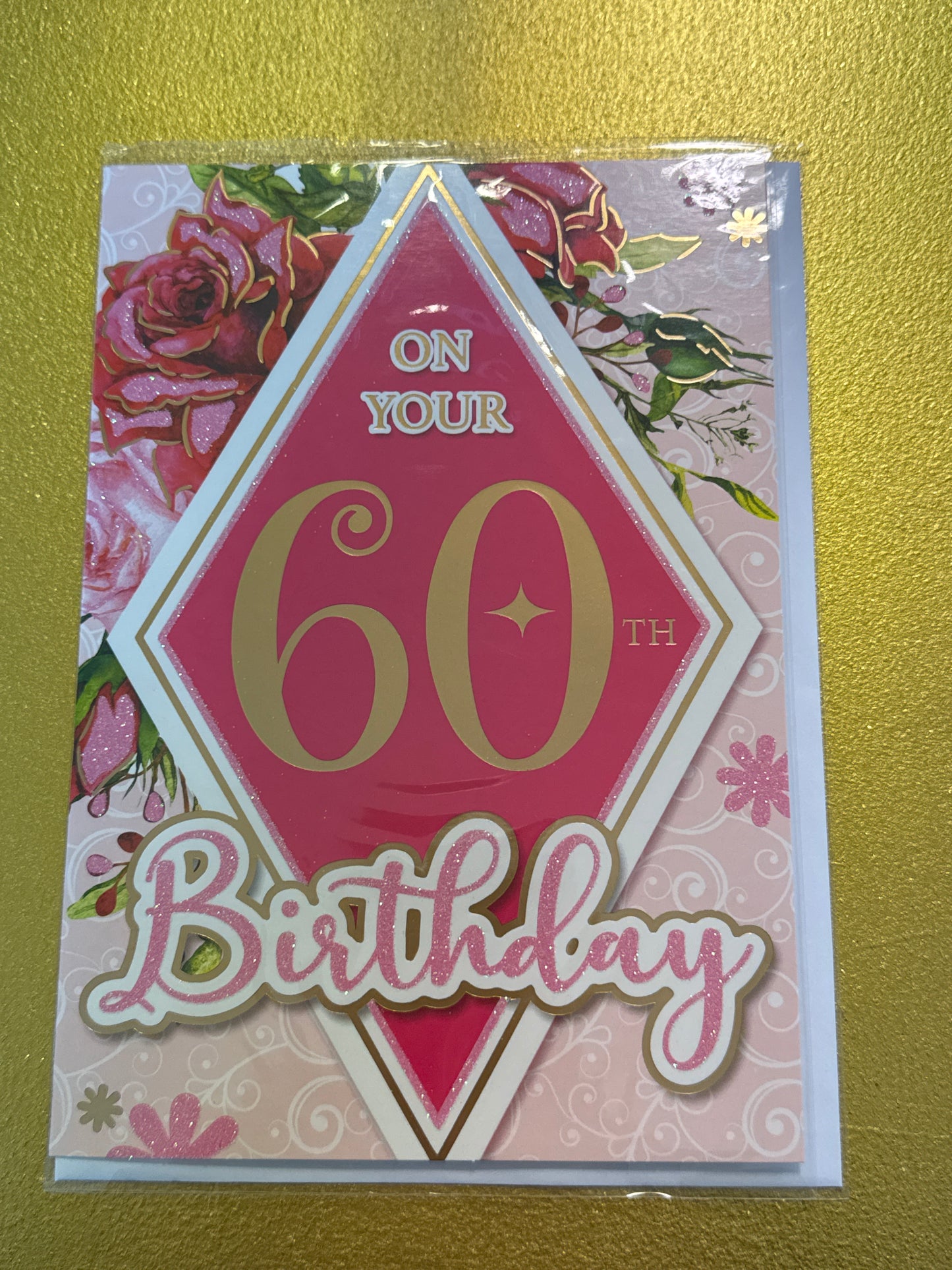 60th birthday card