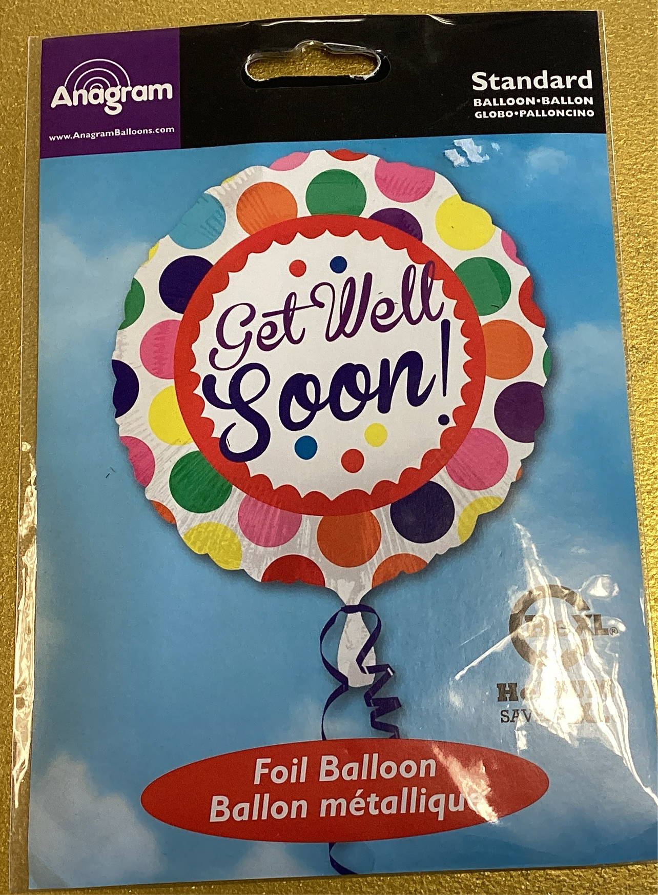 ‘Get Well Soon!’ Foil balloon