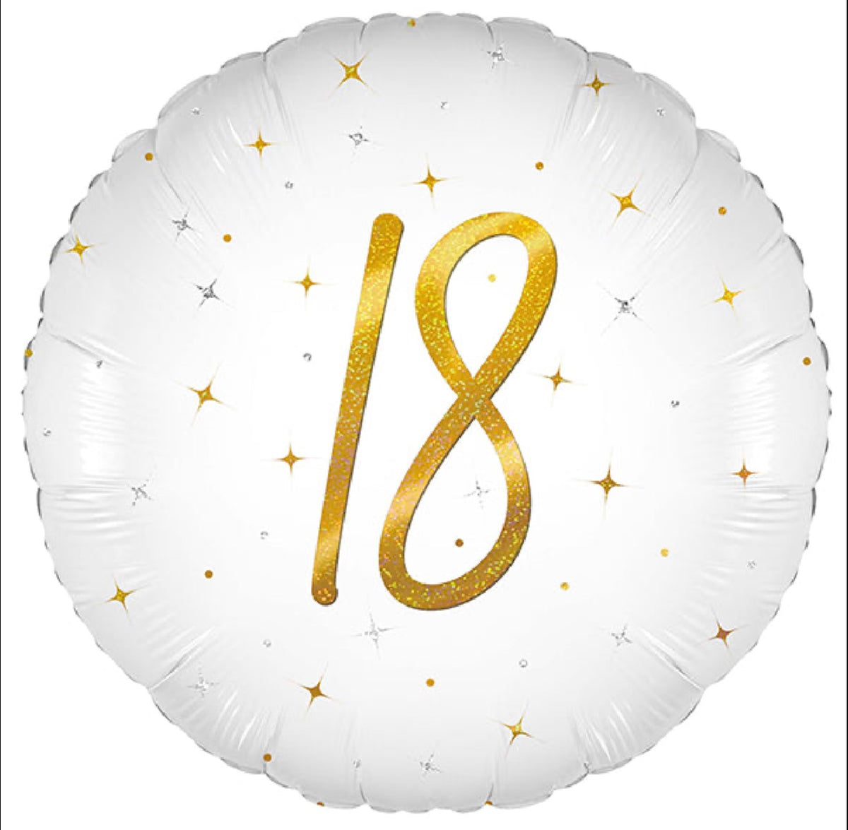 Age 18 foil balloons