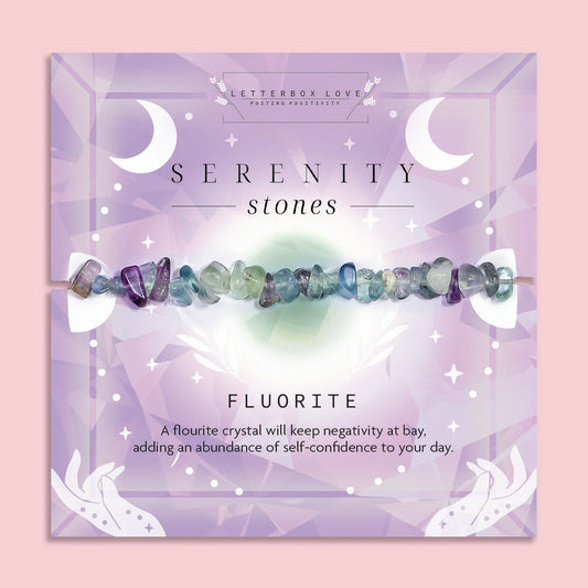 FLUORITE CRYSTAL BRACELET