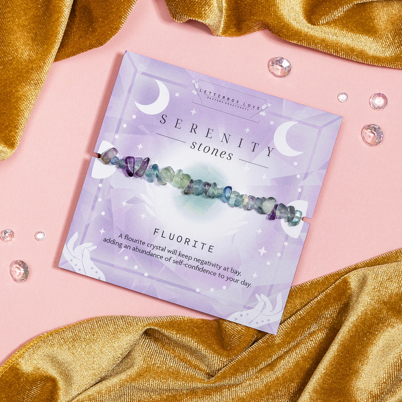 FLUORITE CRYSTAL BRACELET