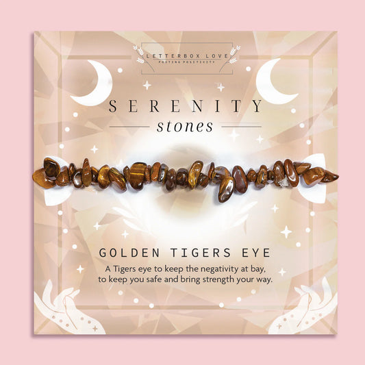 GOLDEN TIGERS EYE CRYSTAL BRACELET