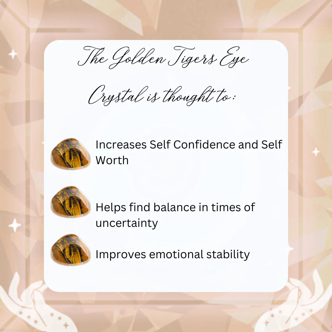 GOLDEN TIGERS EYE CRYSTAL BRACELET