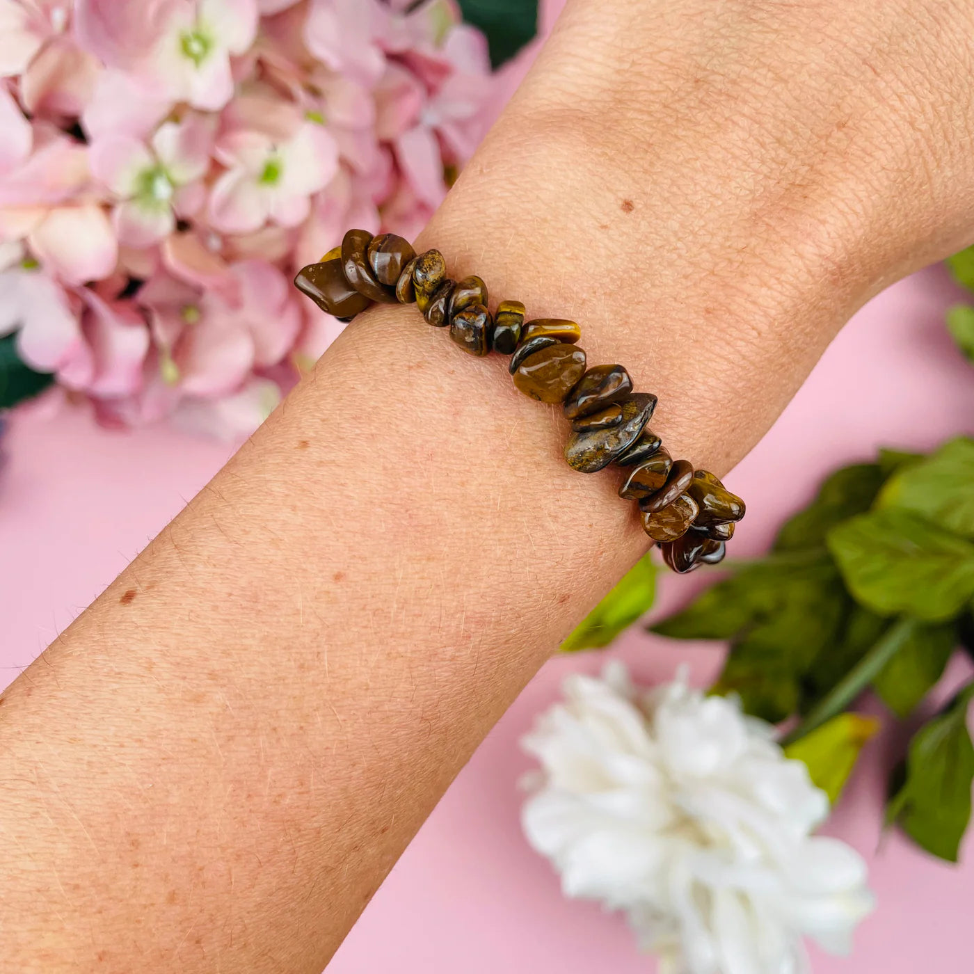 GOLDEN TIGERS EYE CRYSTAL BRACELET