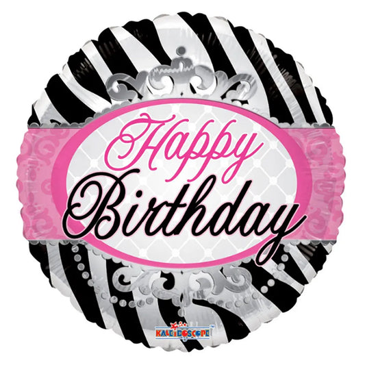 Happy Birthday foil balloon