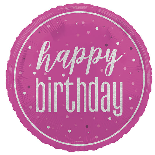 Happy Birthday foil balloon