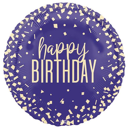 Happy Birthday foil balloon