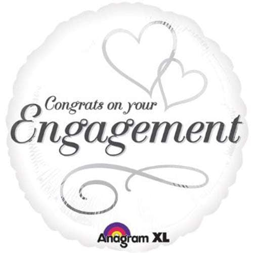 Congrats on your Engagement foil balloon