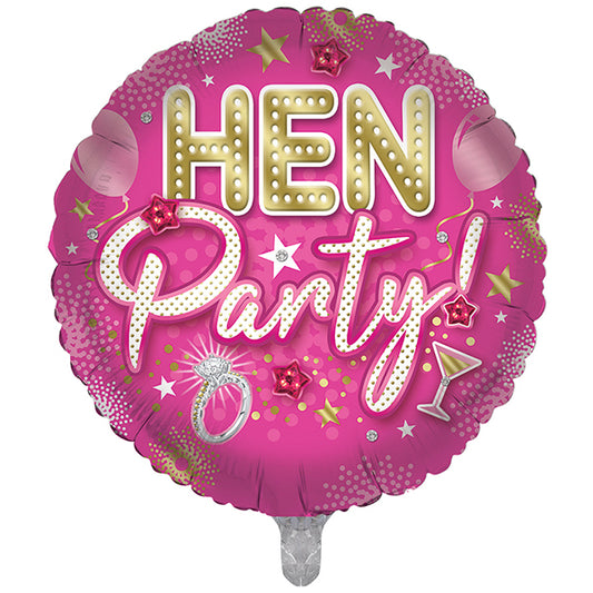 Hen party foil balloon