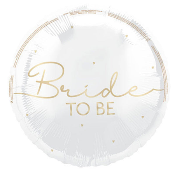 Bride to be foil balloon