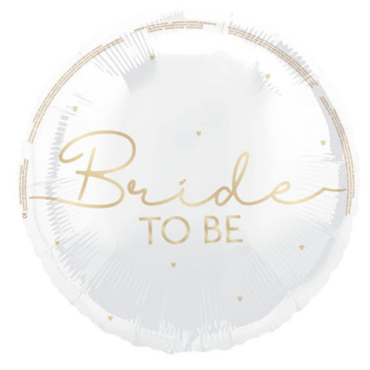 Bride to be foil balloon