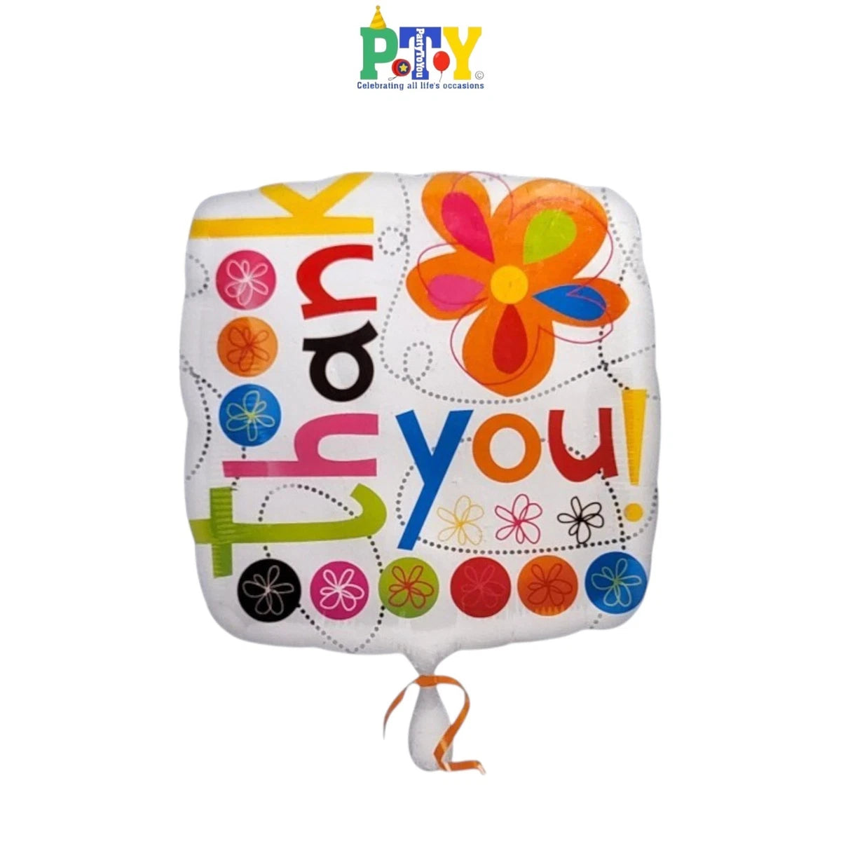 ‘Thank you’ foil balloon