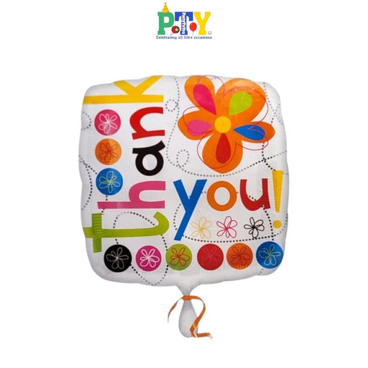 ‘Thank you’ foil balloon