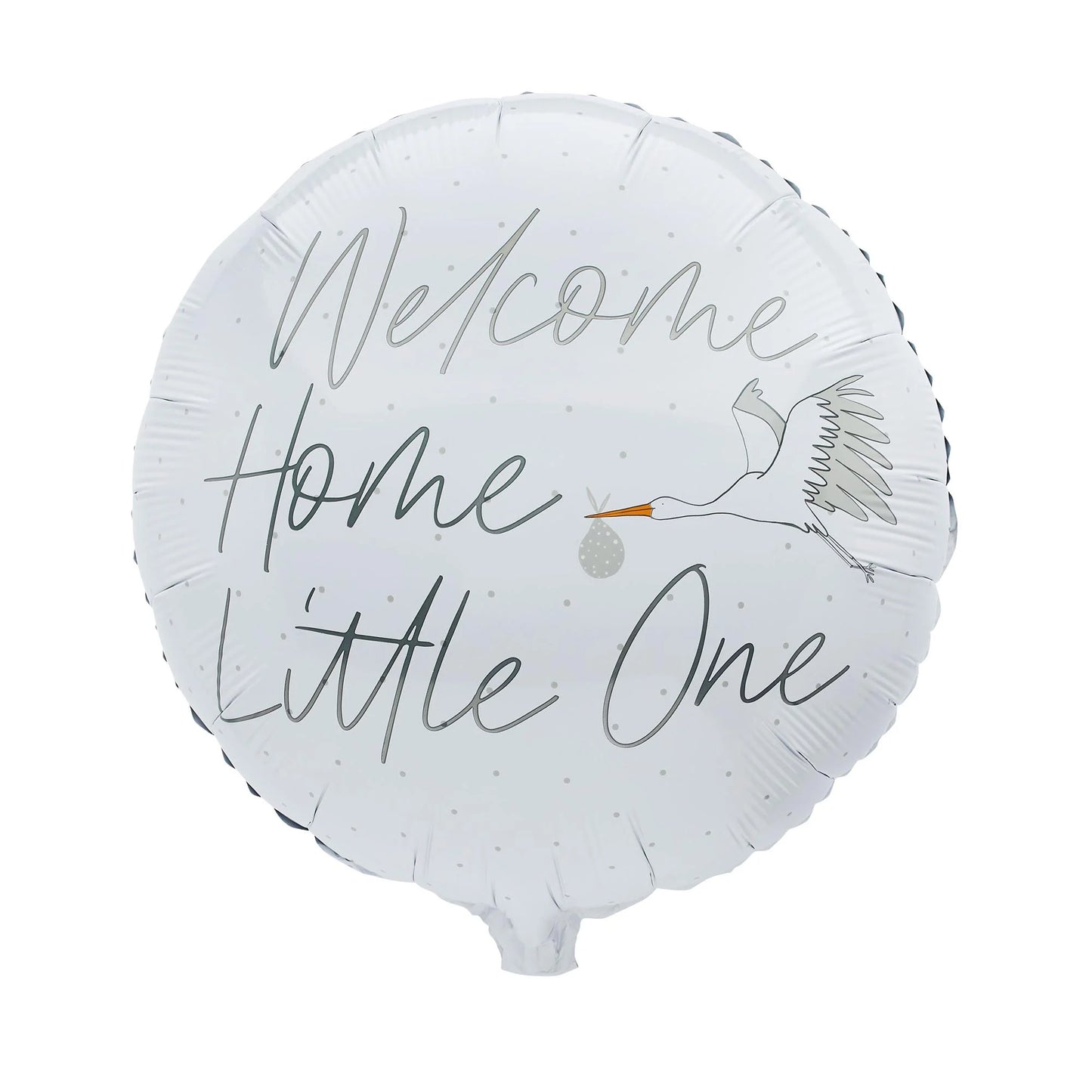 Welcome Home Little One foil balloon