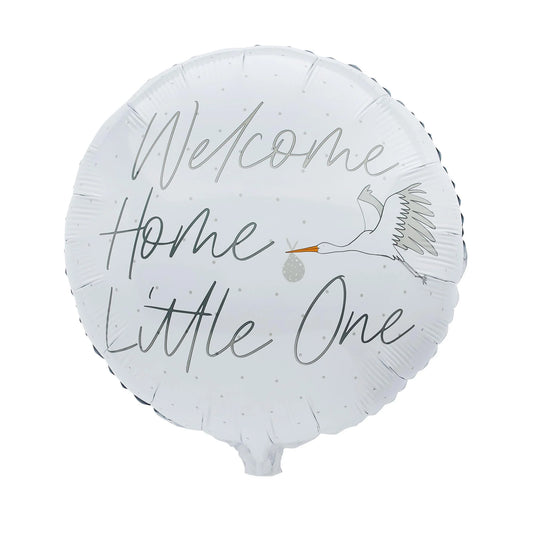 Welcome Home Little One foil balloon