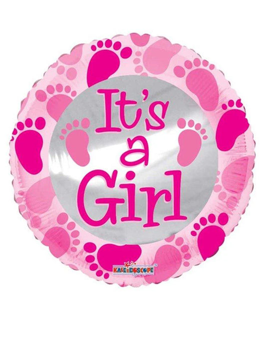 It’s a girl foil balloon