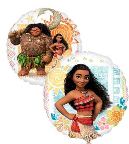 Moana double sided foil balloon