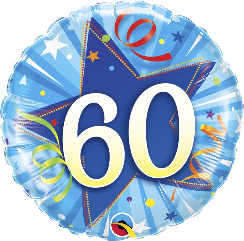 Age 60 Foil balloon