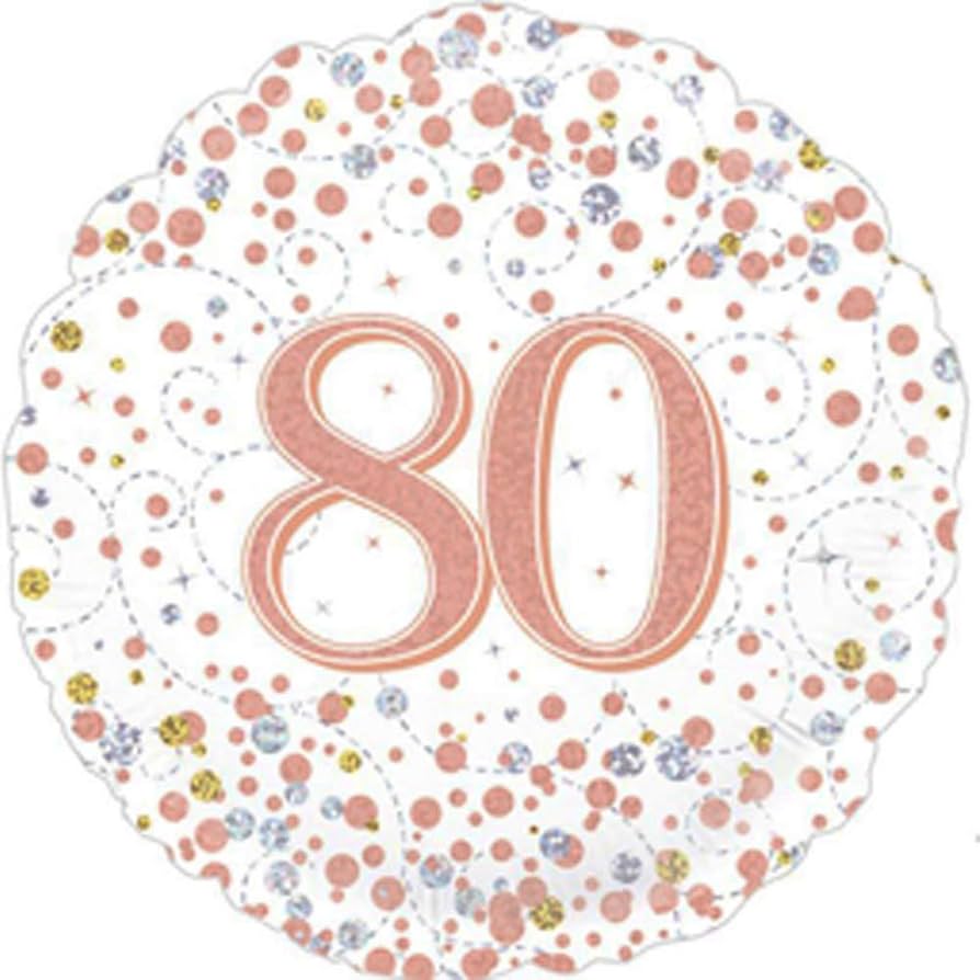 Age 80 Foil balloon