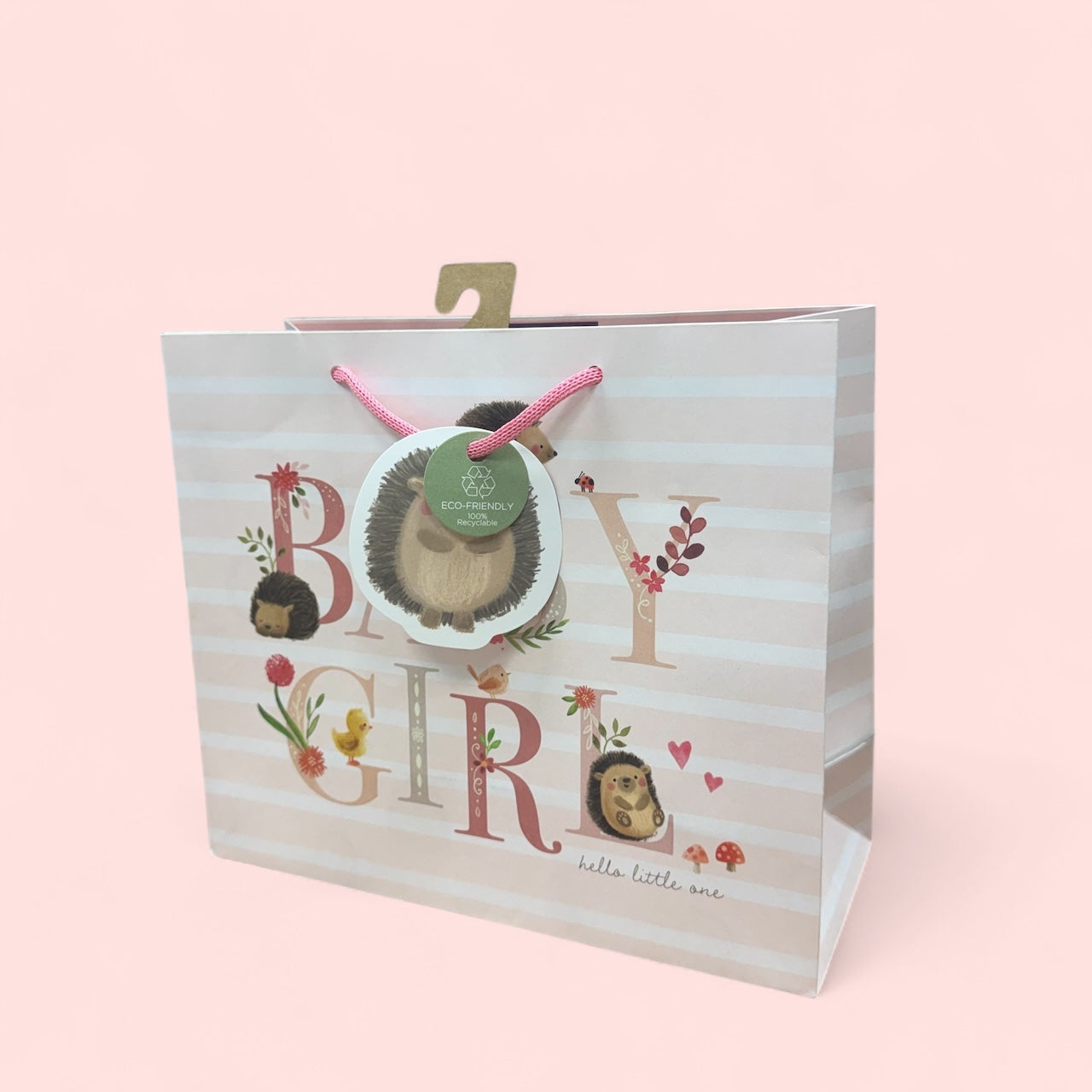 Baby girl gift bag - medium