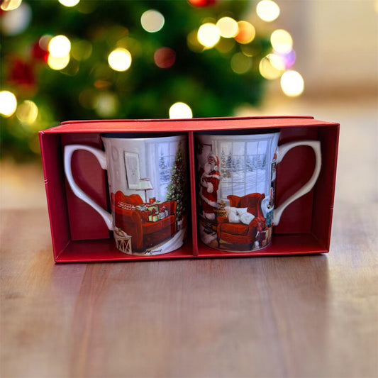 Christmas cup set of 2