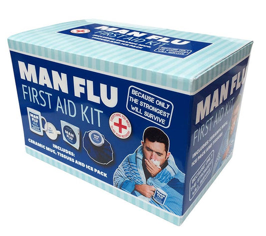 Man Flu First Aid Kit - Funny Novelty Gifts for Him - Novelty Gifts, Father's Day