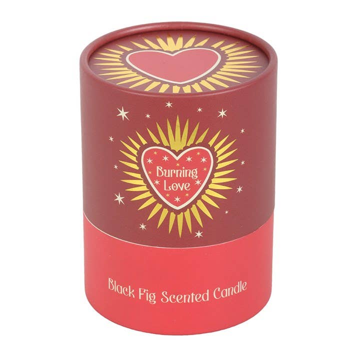 Burning Love Candle Black Fig Valentine's Day