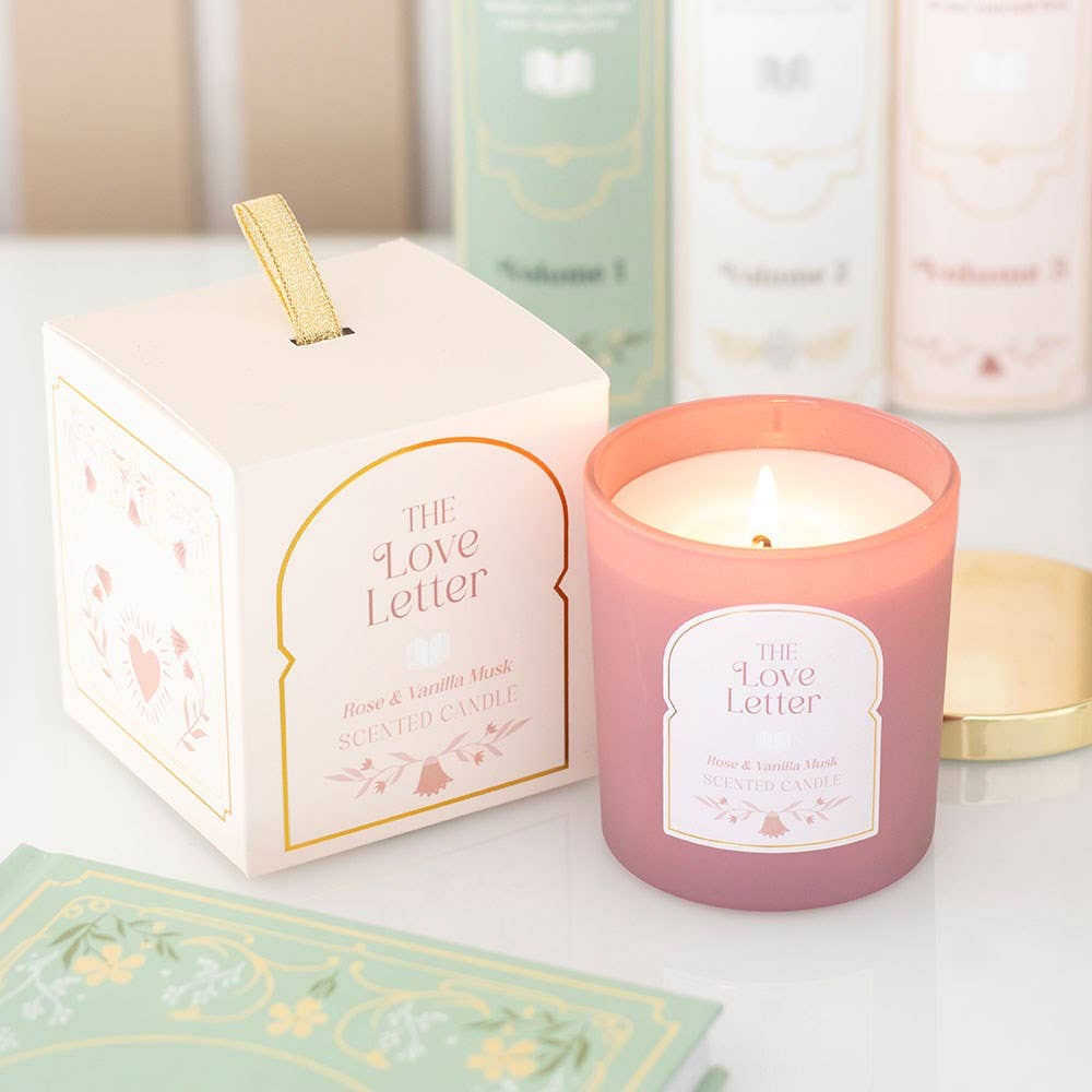 Love Letter Candle Rose & Vanilla Musk
