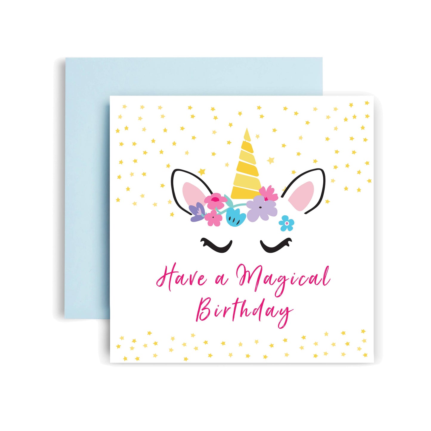 Magical Unicorn Birthday Card