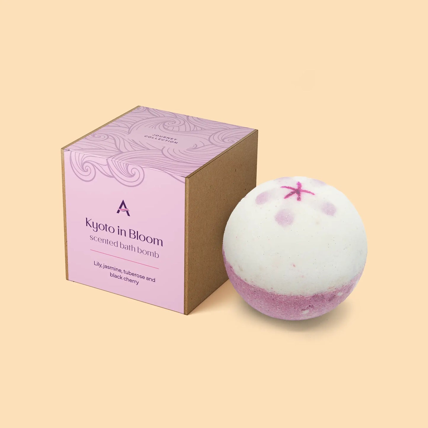 Kyoto in Bloom cherry blossom bath bomb