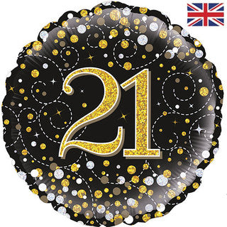 Age 21 Foil balloon