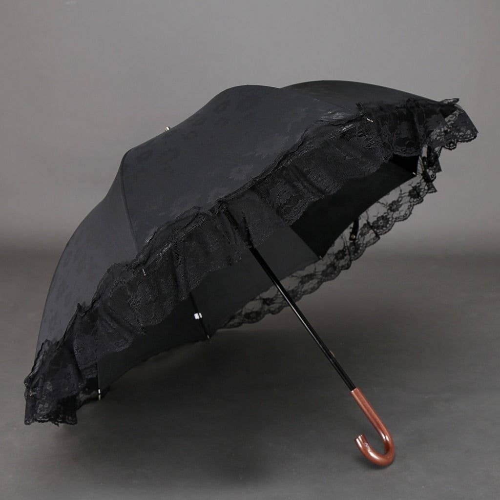 TW11 Small umbrella with lace details