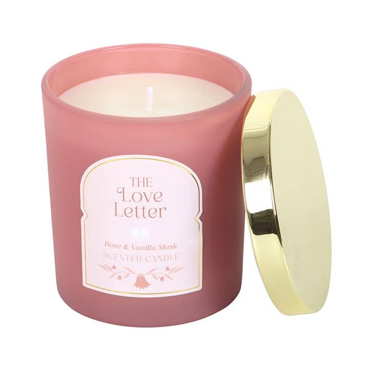 Love Letter Candle Rose & Vanilla Musk